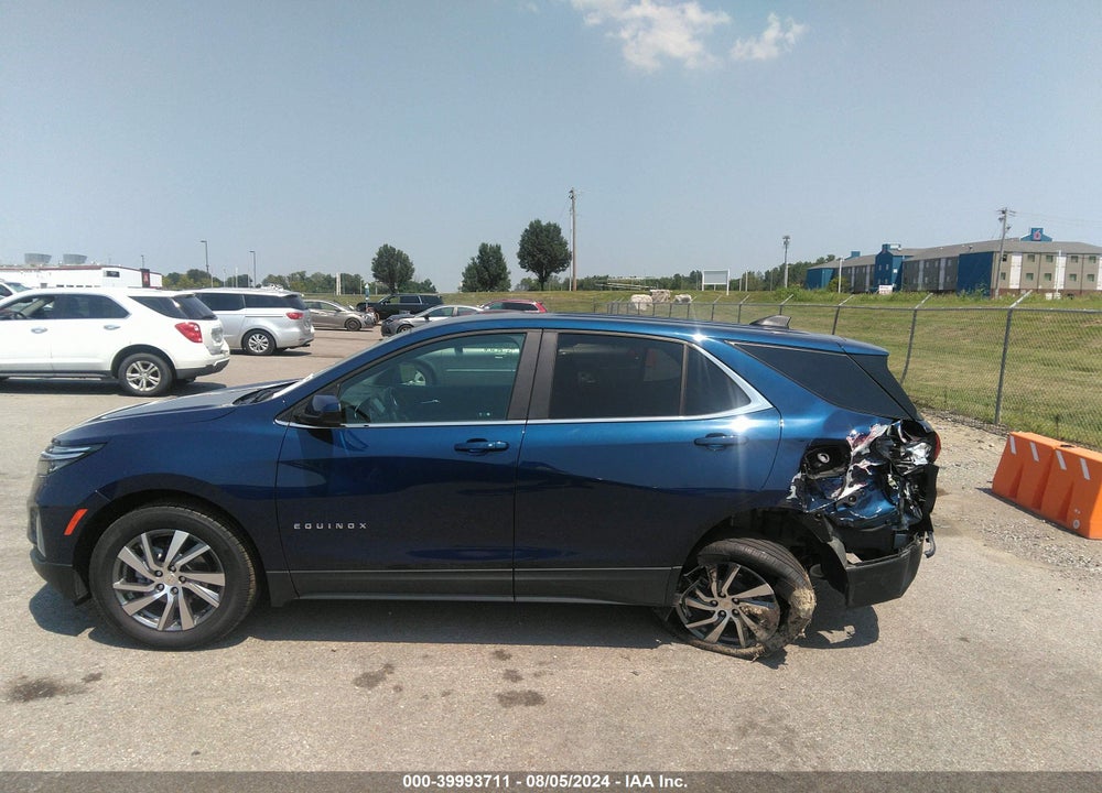 2022 CHEVROLET EQUINOX FWD LT VIN: 3GNAXKEV5NL289670