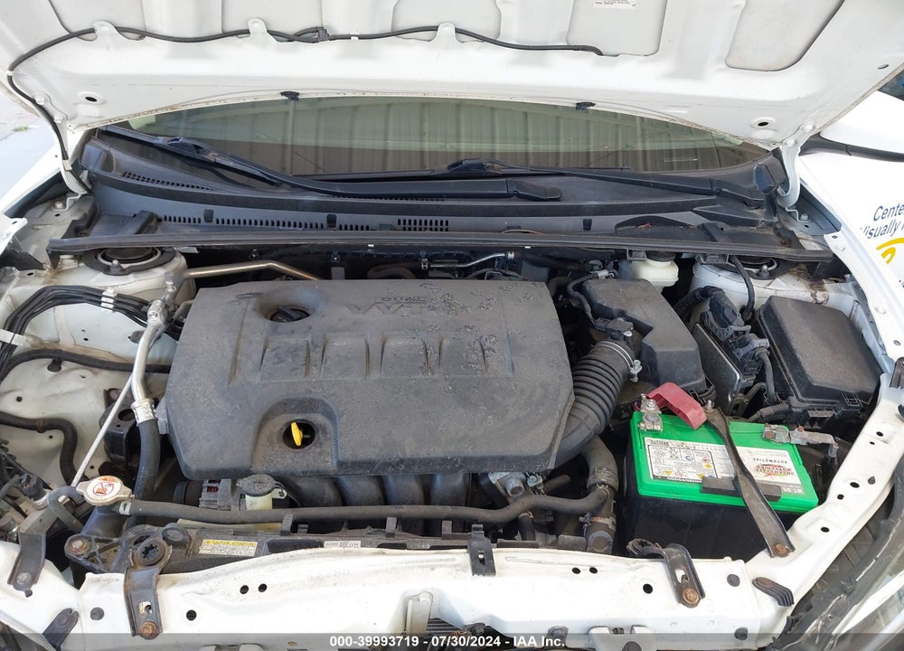 2019 TOYOTA COROLLA L VIN: 5YFBURHE2KP875252