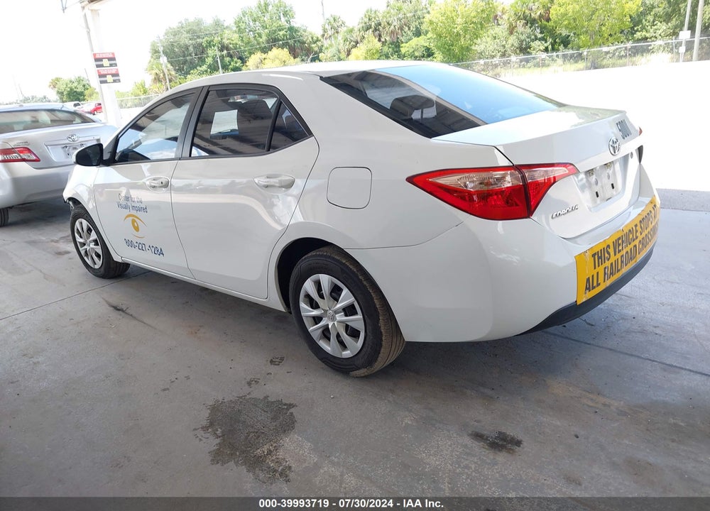 2019 TOYOTA COROLLA L VIN: 5YFBURHE2KP875252