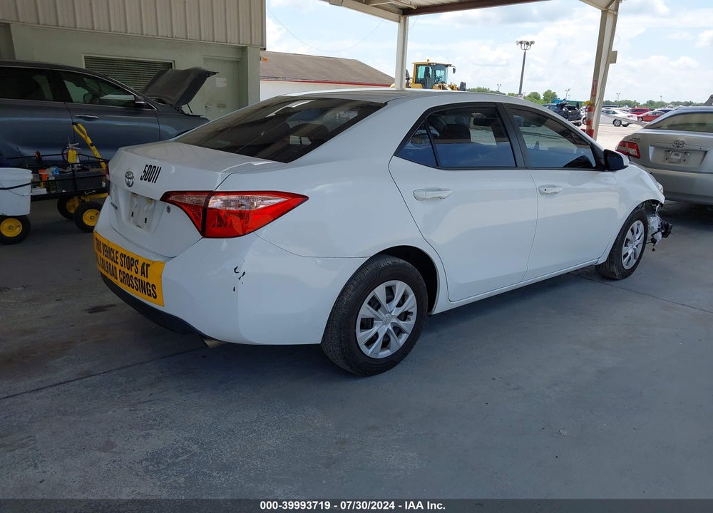 2019 TOYOTA COROLLA L VIN: 5YFBURHE2KP875252