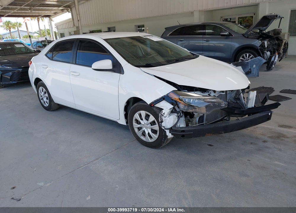 2019 TOYOTA COROLLA L VIN: 5YFBURHE2KP875252