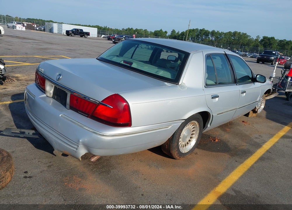 2002 MERCURY GRAND MARQUIS LS VIN: 2MEFM75W32X644129