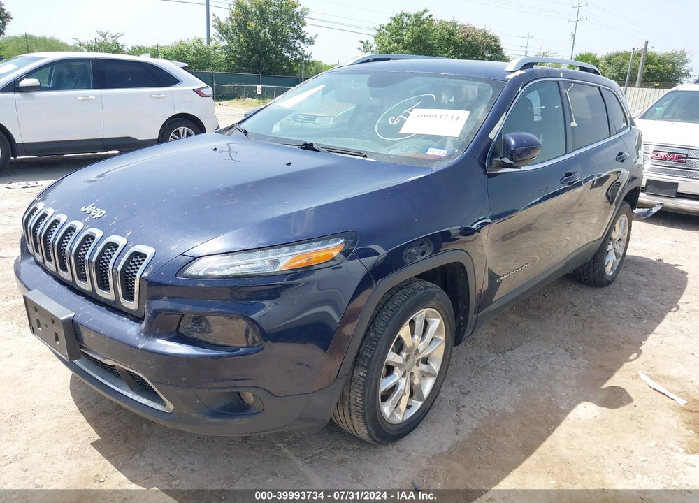 2016 JEEP CHEROKEE LIMITED VIN: 1C4PJMDB4GW299112