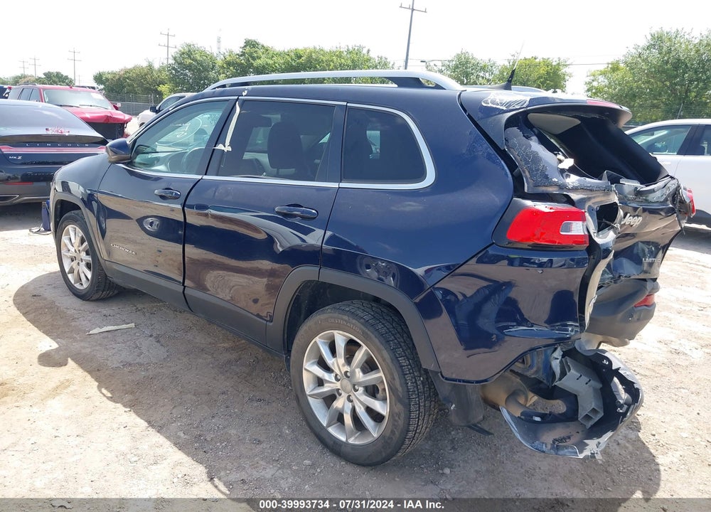 2016 JEEP CHEROKEE LIMITED VIN: 1C4PJMDB4GW299112