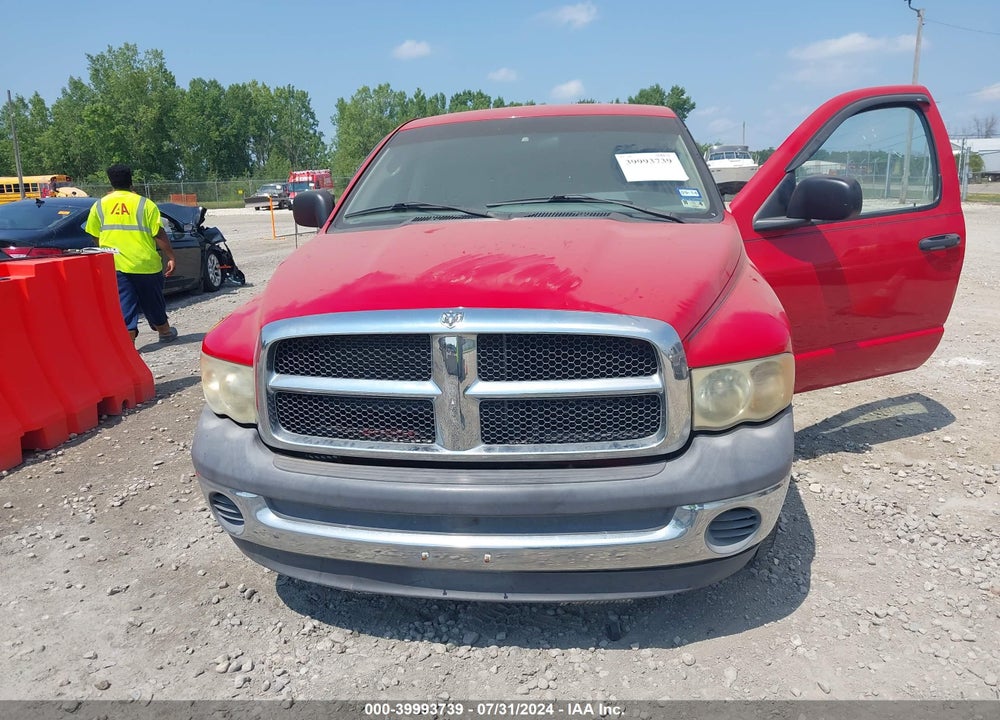 2002 DODGE RAM 1500 ST VIN: 1D7HA16K12J201715
