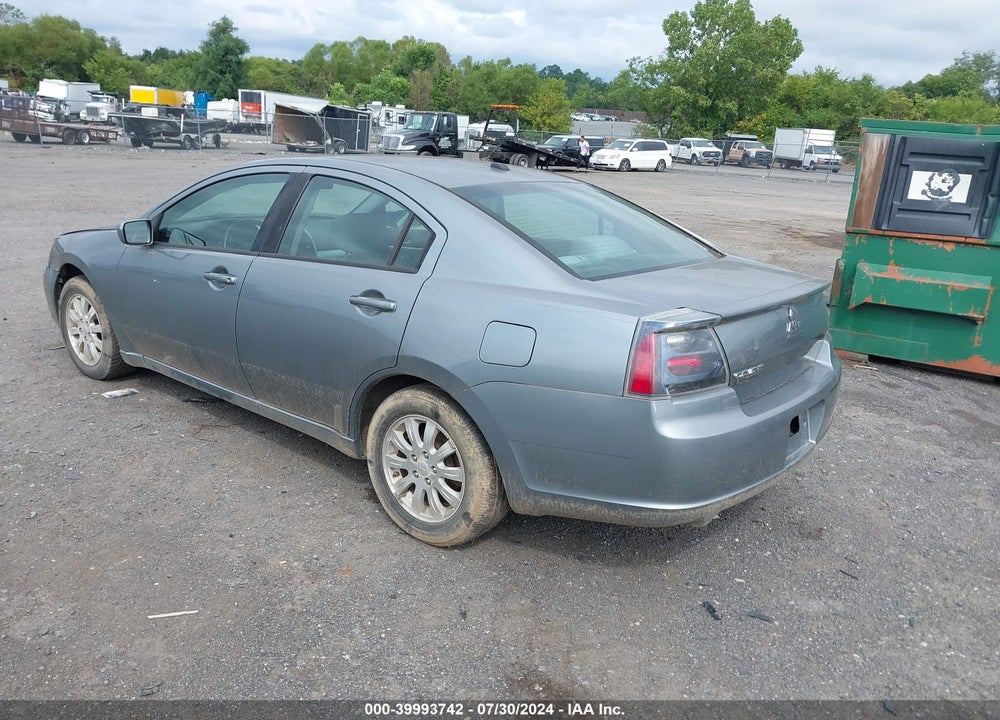 2007 MITSUBISHI GALANT ES VIN: 4A3AB56F07E028995