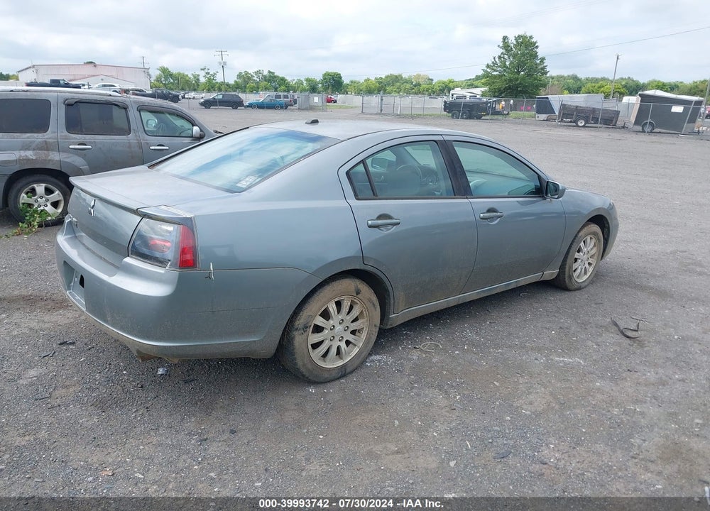 2007 MITSUBISHI GALANT ES VIN: 4A3AB56F07E028995