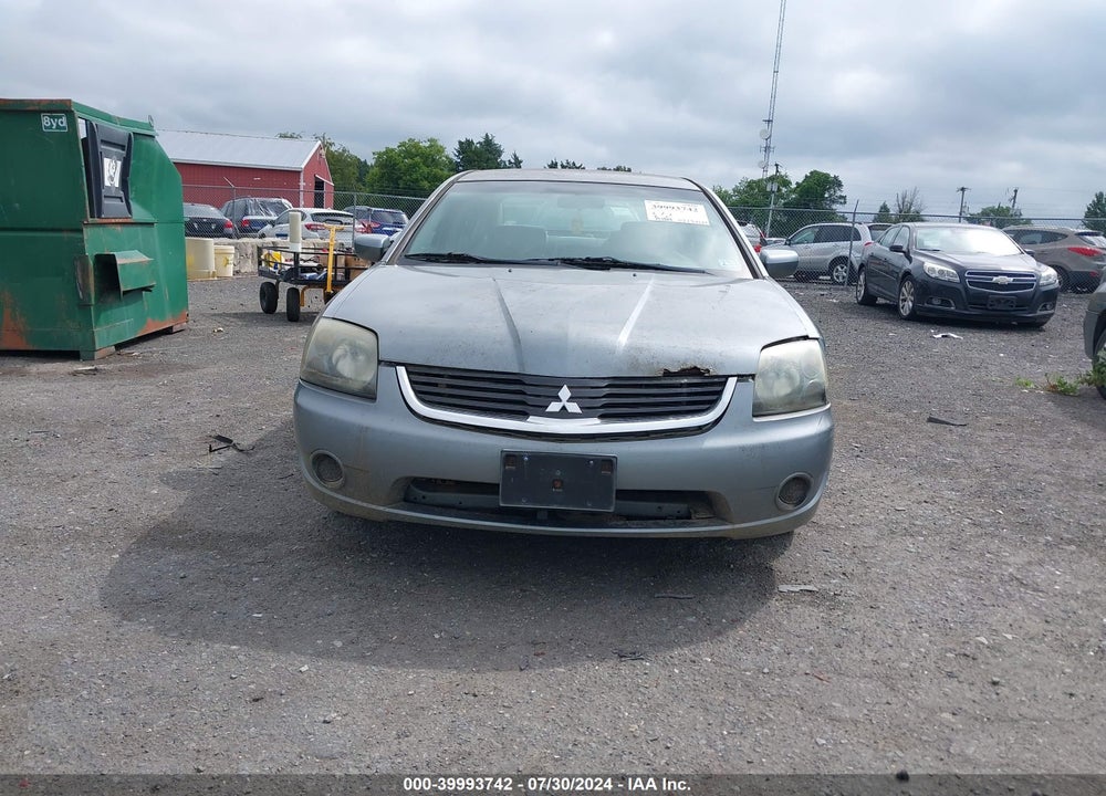 2007 MITSUBISHI GALANT ES VIN: 4A3AB56F07E028995