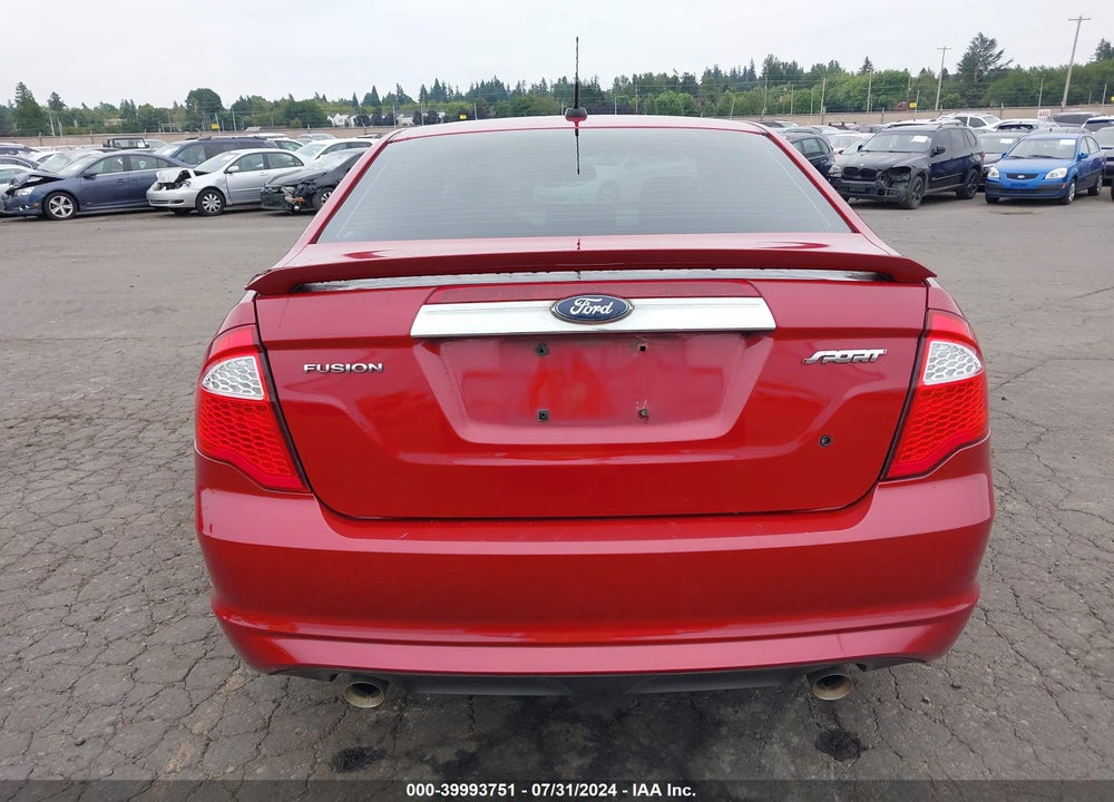 2010 FORD FUSION SPORT VIN: 3FAHP0KC9AR225644