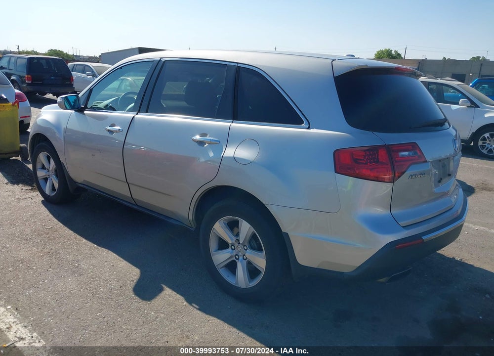 2010 ACURA MDX TECHNOLOGY PACKAGE VIN: 2HNYD2H6XAH514747