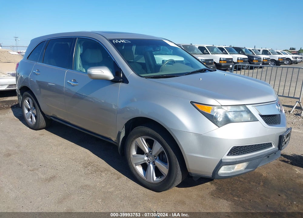 2010 ACURA MDX TECHNOLOGY PACKAGE VIN: 2HNYD2H6XAH514747