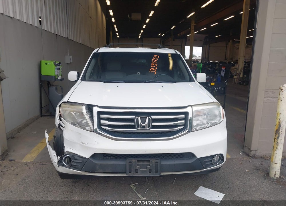 2012 HONDA PILOT EX-L VIN: 5FNYF4H57CB004898