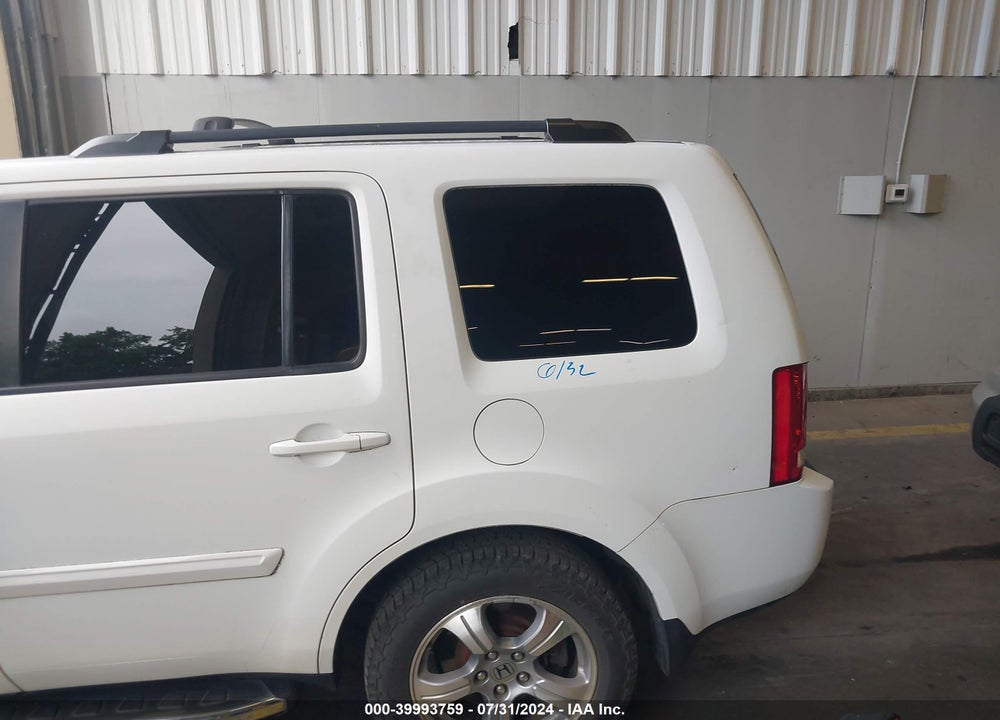 2012 HONDA PILOT EX-L VIN: 5FNYF4H57CB004898