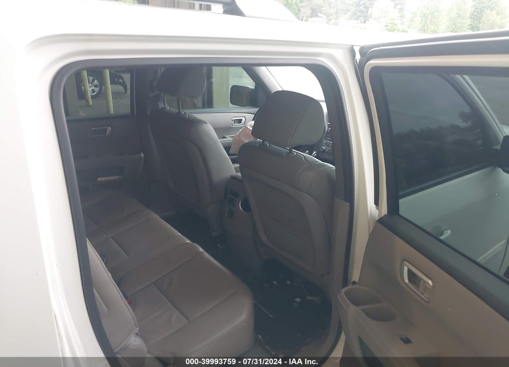 2012 HONDA PILOT EX-L VIN: 5FNYF4H57CB004898