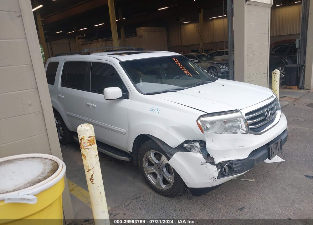 2012 HONDA PILOT EX-L VIN: 5FNYF4H57CB004898