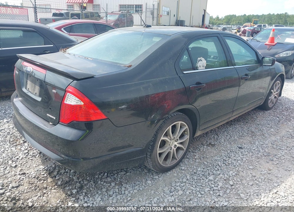 2011 FORD FUSION SE VIN: 3FAHP0HG6BR194381