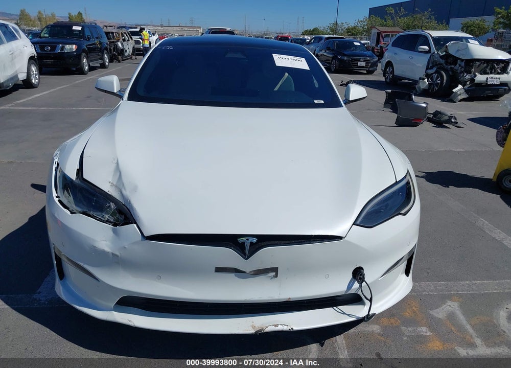 2022 TESLA MODEL S DUAL MOTOR ALL-WHEEL DRIVE VIN: 5YJSA1E50NF483160