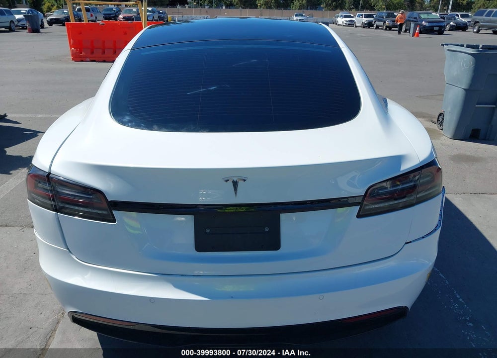 2022 TESLA MODEL S DUAL MOTOR ALL-WHEEL DRIVE VIN: 5YJSA1E50NF483160