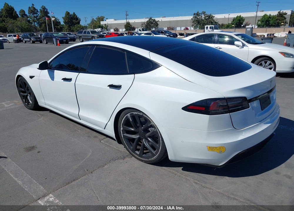 2022 TESLA MODEL S DUAL MOTOR ALL-WHEEL DRIVE VIN: 5YJSA1E50NF483160