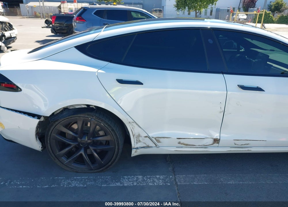 2022 TESLA MODEL S DUAL MOTOR ALL-WHEEL DRIVE VIN: 5YJSA1E50NF483160
