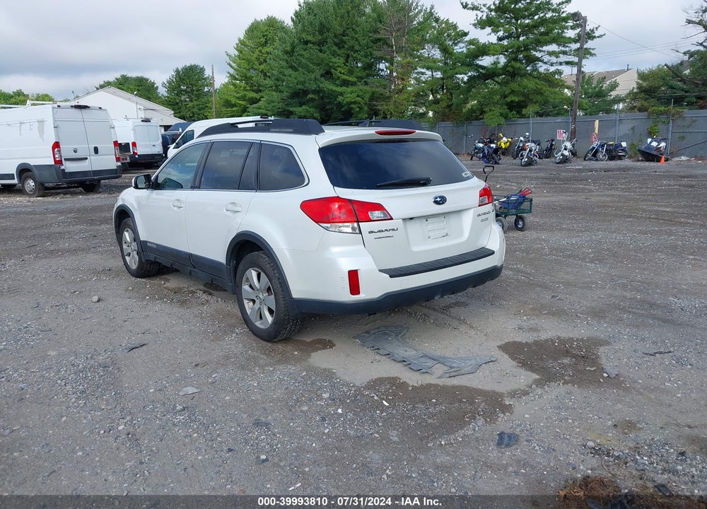 2012 SUBARU OUTBACK VIN: 4S4BRBKC9C3262020