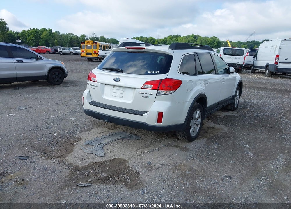 2012 SUBARU OUTBACK VIN: 4S4BRBKC9C3262020