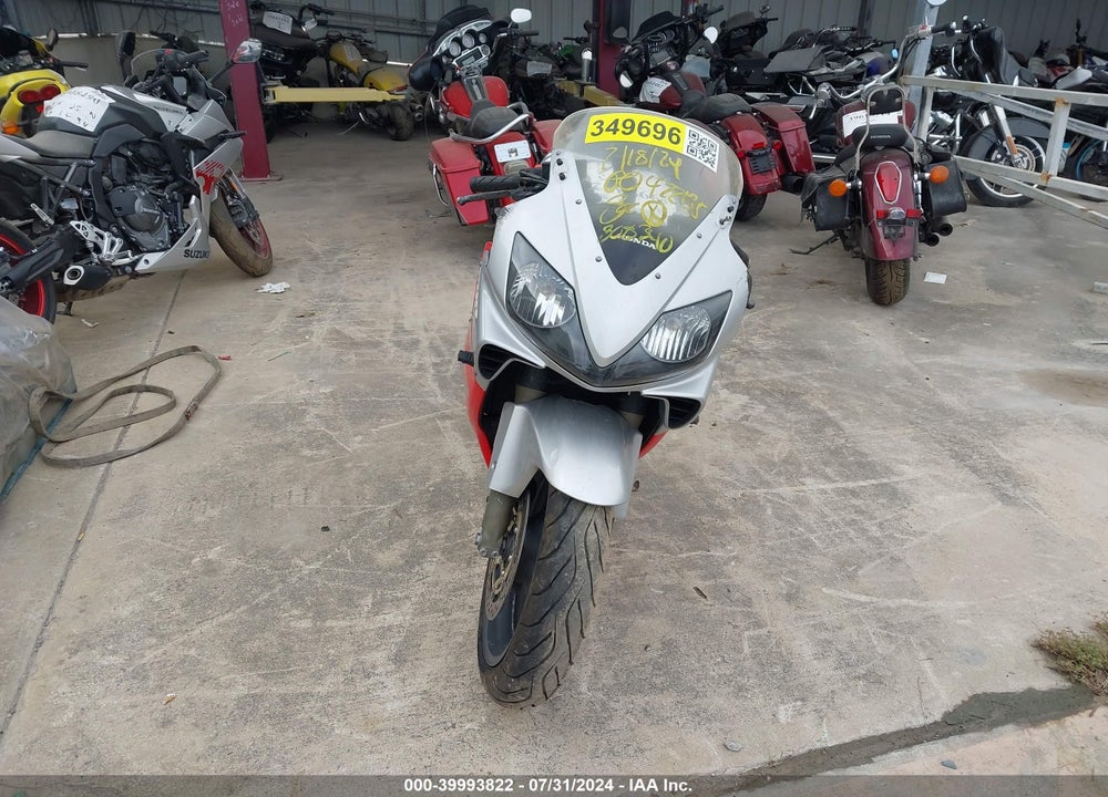 2002 HONDA CBR600 F4 VIN: JH2PC35022M308340