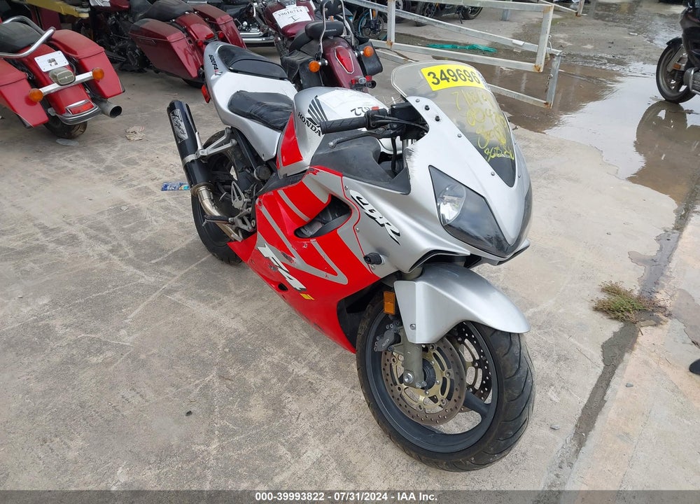 2002 HONDA CBR600 F4 VIN: JH2PC35022M308340