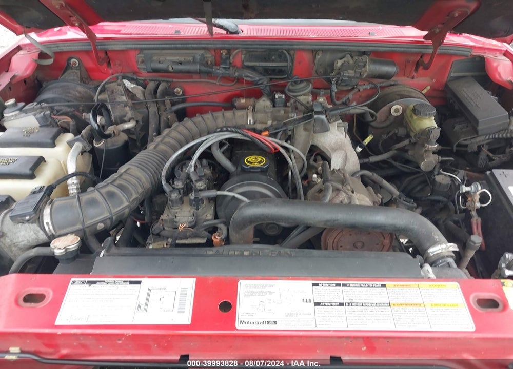 1999 FORD RANGER VIN: 1FTYR14C5XPA95787