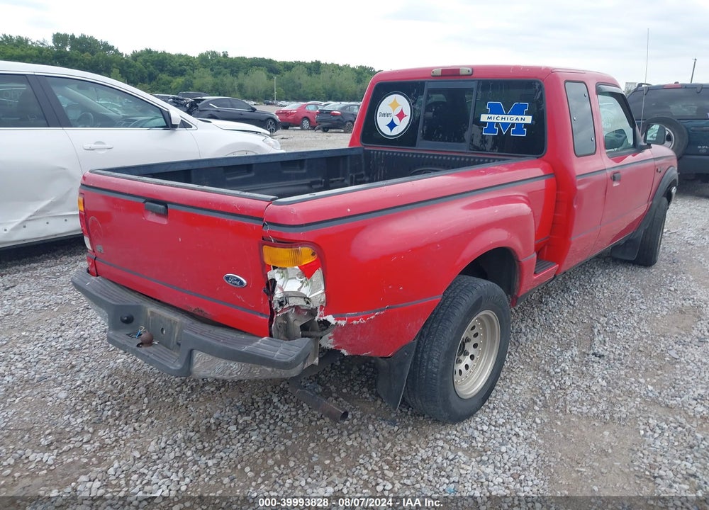 1999 FORD RANGER VIN: 1FTYR14C5XPA95787