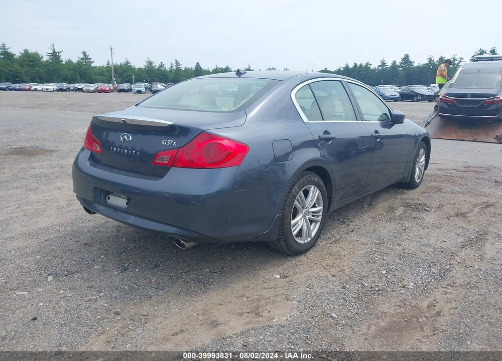 2013 INFINITI G37X VIN: JN1CV6AR0DM351507
