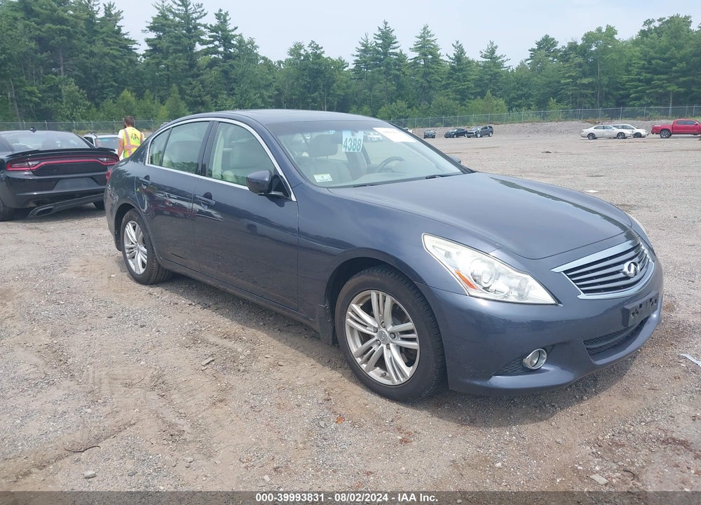 2013 INFINITI G37X VIN: JN1CV6AR0DM351507