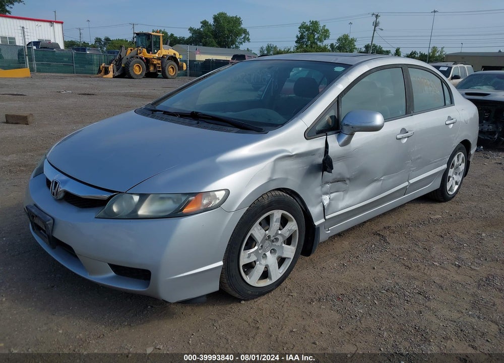 2011 HONDA CIVIC LX VIN: 19XFA1F58BE006106