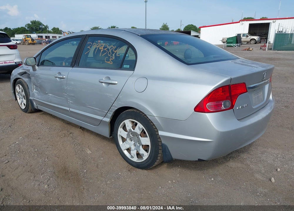 2011 HONDA CIVIC LX VIN: 19XFA1F58BE006106