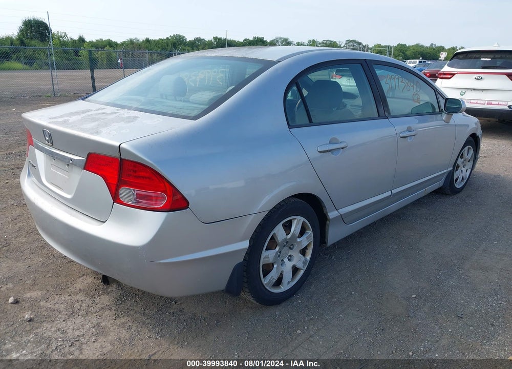 2011 HONDA CIVIC LX VIN: 19XFA1F58BE006106