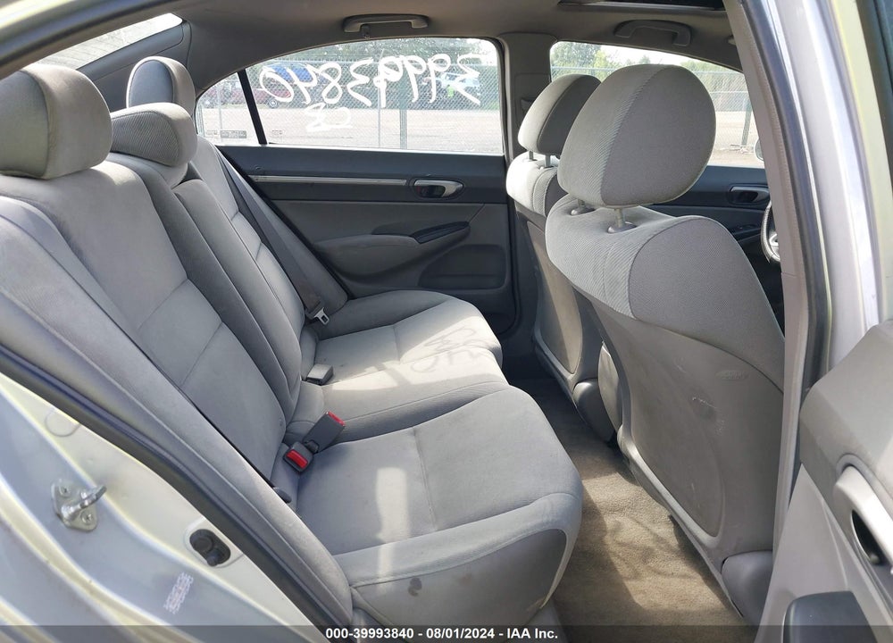 2011 HONDA CIVIC LX VIN: 19XFA1F58BE006106