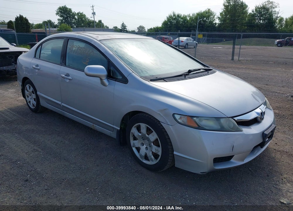 2011 HONDA CIVIC LX VIN: 19XFA1F58BE006106