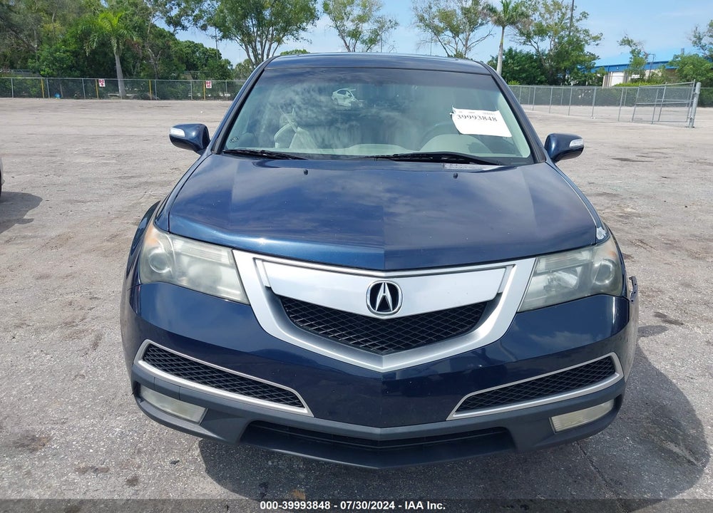 2013 ACURA MDX VIN: 2HNYD2H24DH506631