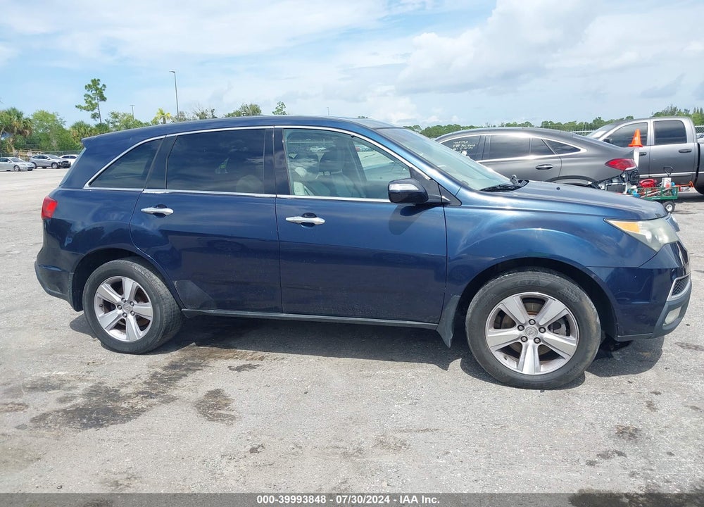 2013 ACURA MDX VIN: 2HNYD2H24DH506631