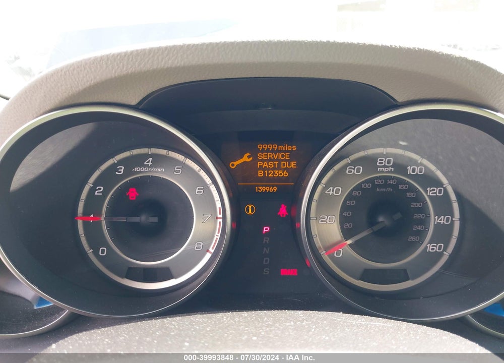 2013 ACURA MDX VIN: 2HNYD2H24DH506631