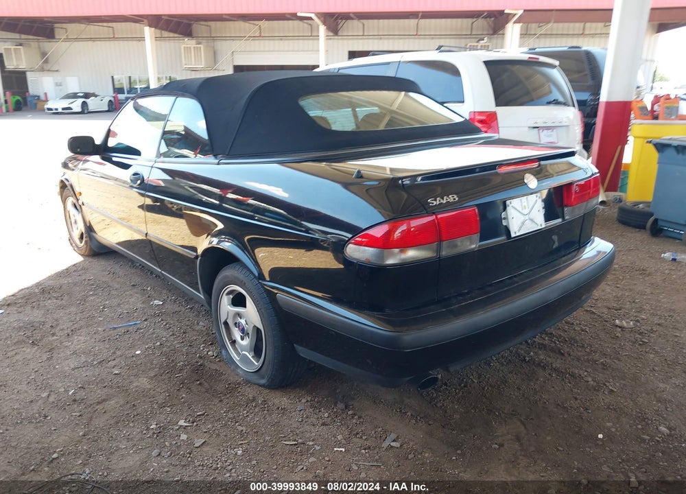 1999 SAAB 9 3 VIN: YS3DD75N0X7022206