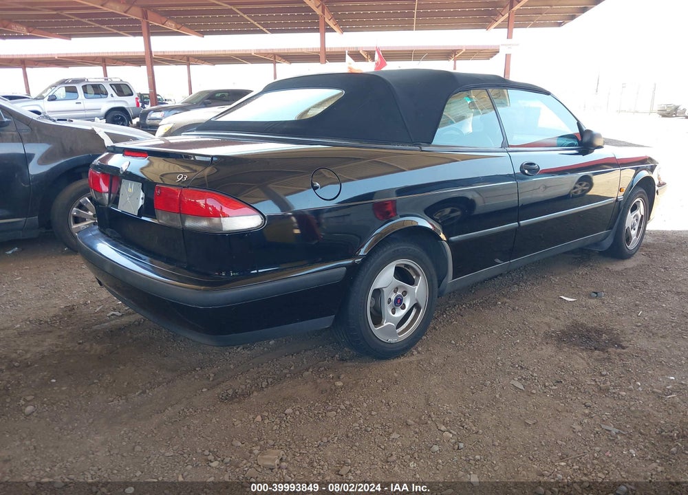 1999 SAAB 9 3 VIN: YS3DD75N0X7022206