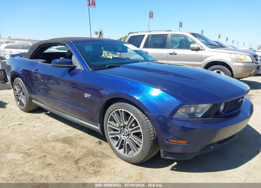 2010 FORD MUSTANG VIN: 1ZVBP8FH4A5117551