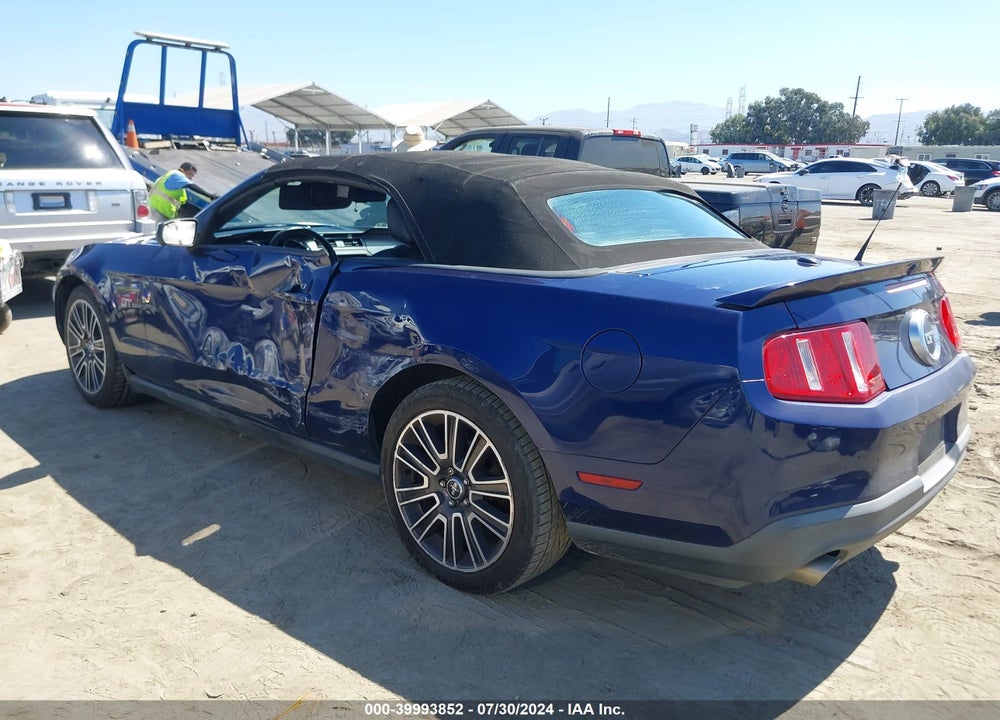 2010 FORD MUSTANG VIN: 1ZVBP8FH4A5117551