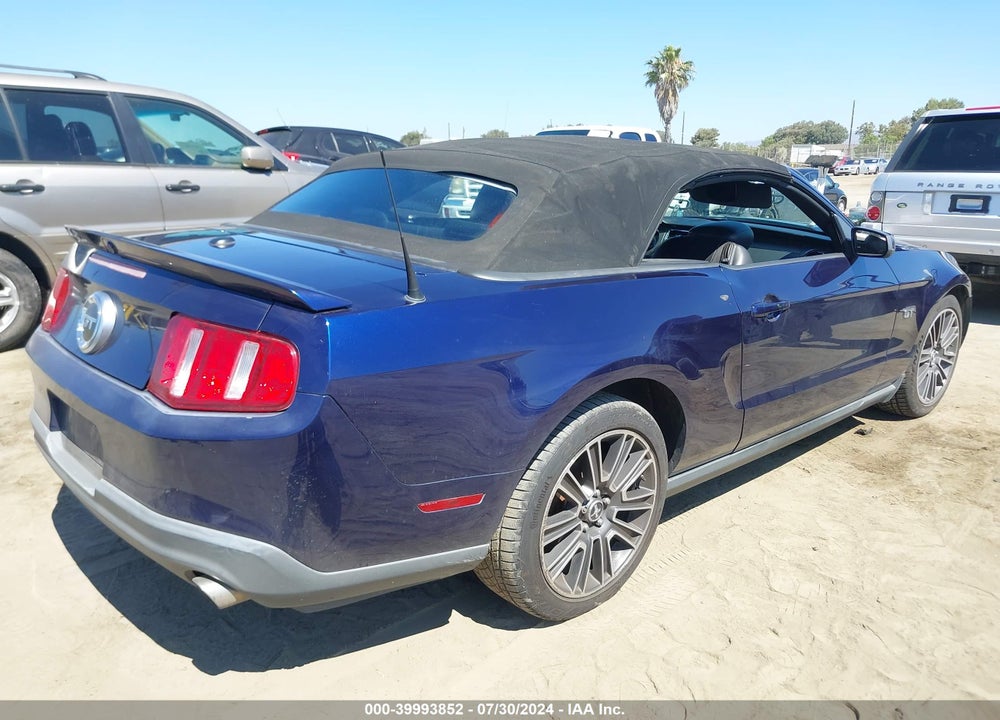 2010 FORD MUSTANG VIN: 1ZVBP8FH4A5117551