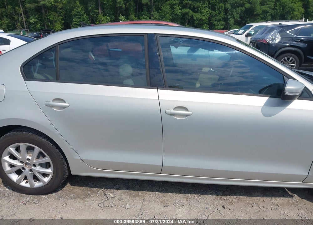 2012 VOLKSWAGEN JETTA 2.5L SE VIN: 3VWDP7AJXCM302133