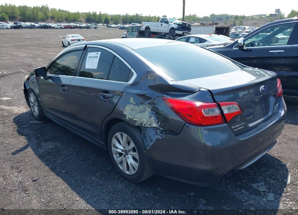 2016 SUBARU LEGACY 2.5I VIN: 4S3BNAA64G3010400