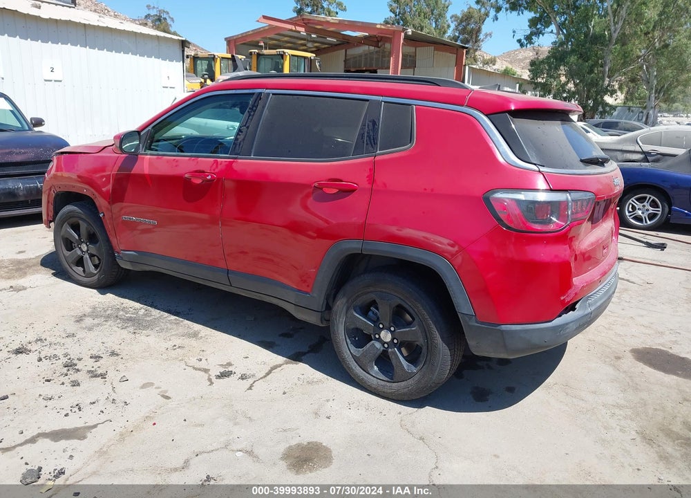 2018 JEEP COMPASS LATITUDE FWD VIN: 3C4NJCBB2JT212972