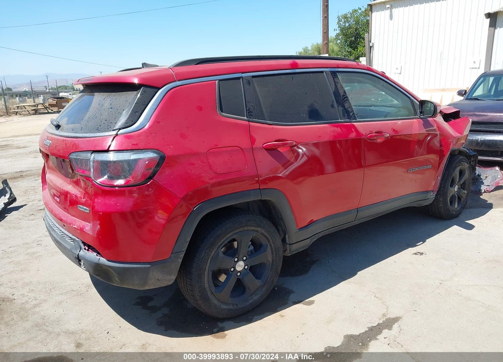 2018 JEEP COMPASS LATITUDE FWD VIN: 3C4NJCBB2JT212972
