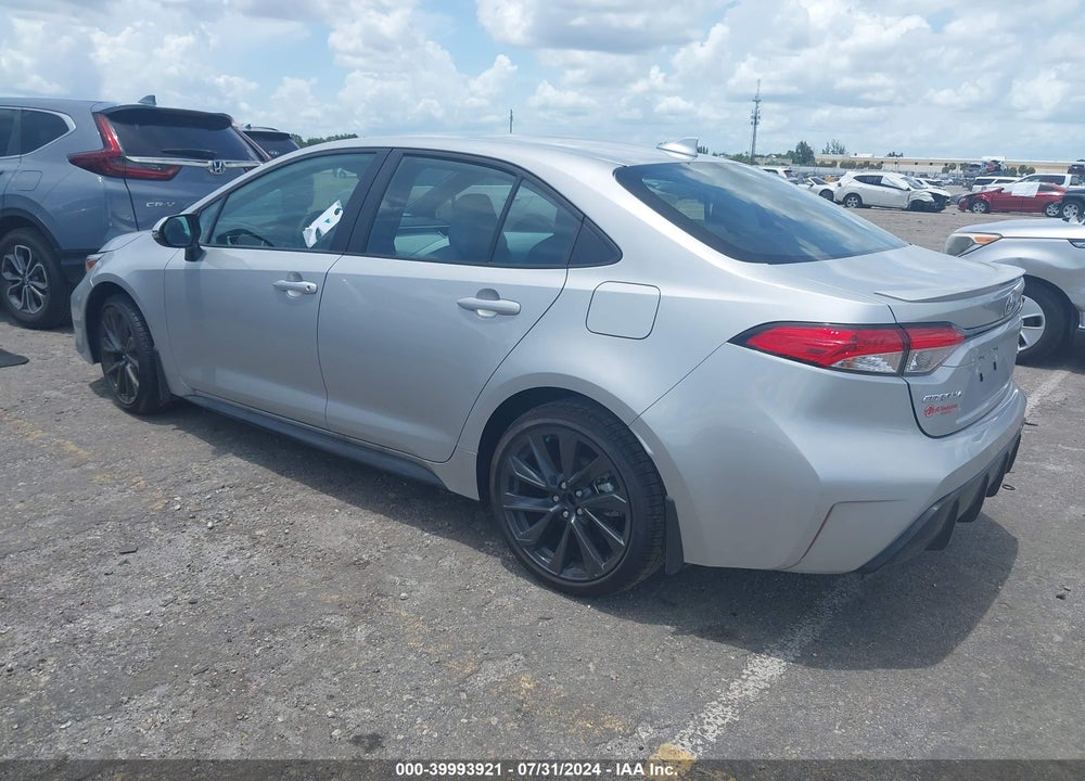 2024 TOYOTA COROLLA SE VIN: 5YFS4MCEXRP194678